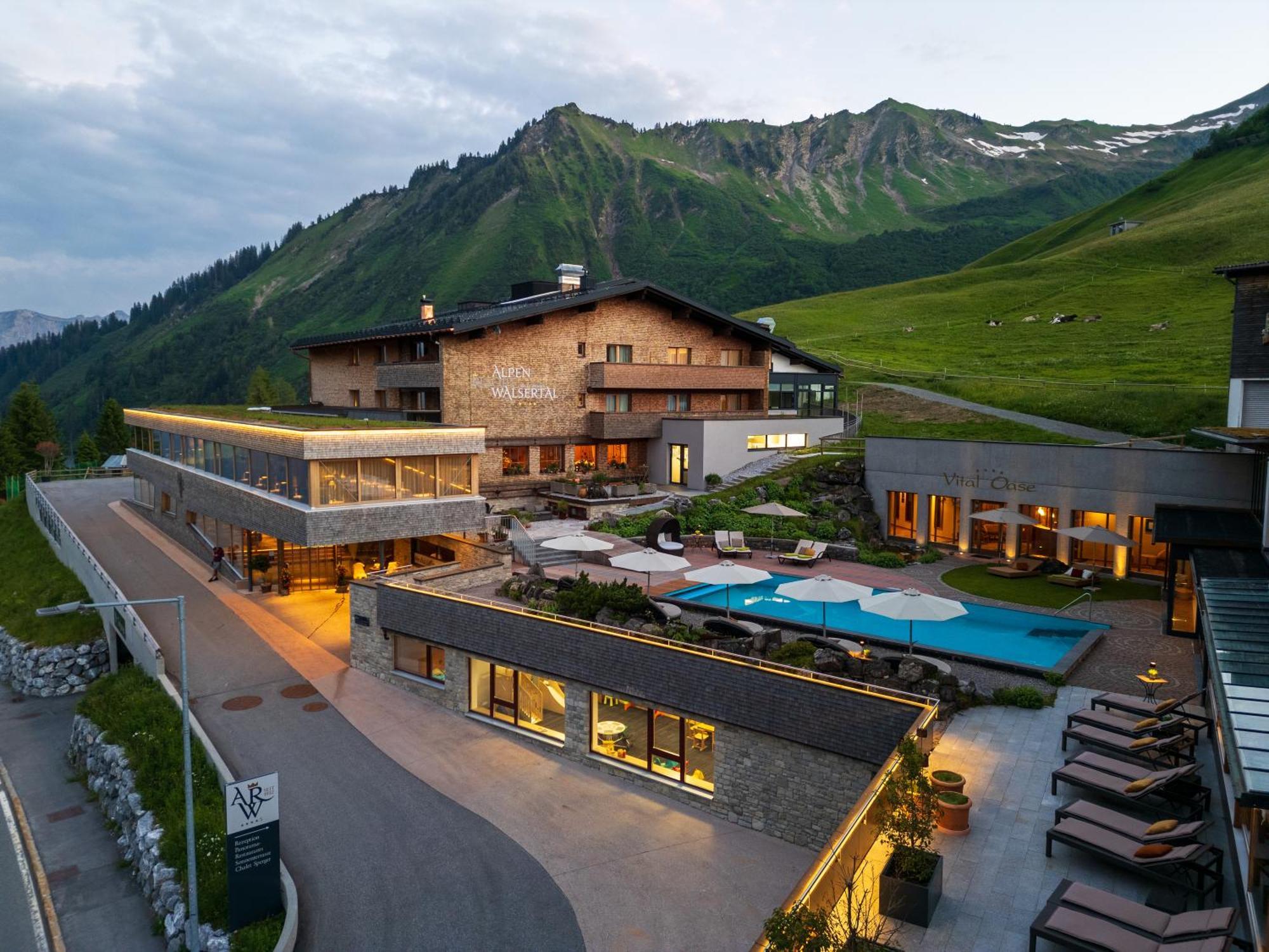 Alpenresort Walsertal Damuels Exterior photo